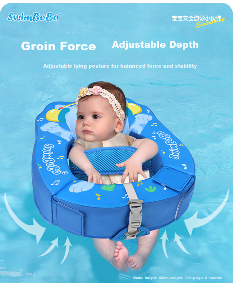 Swimbobo Baby Swimming Ring 0-24 Months Infant Swim Float Newborn Inflatable-Free Reclining Ring K7961 9