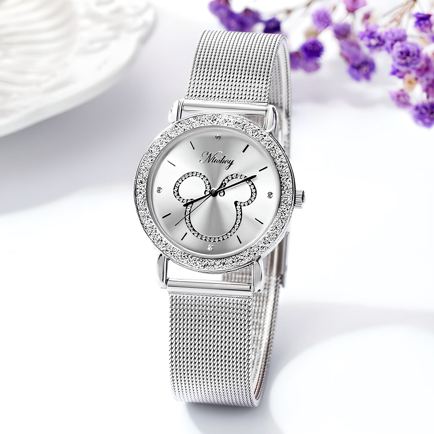 Disney Women's Watch for Students, High School and Middle School Girls, Elegant and Delicate Small Wristwatch 11