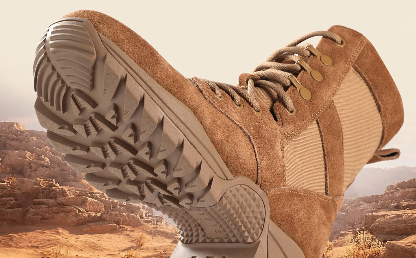 3515 Training Boots New Style Brown Combat Boots Outdoor Desert Boots Suede Leather Hiking Boots Four Seasons Single Shoes Size 39 2