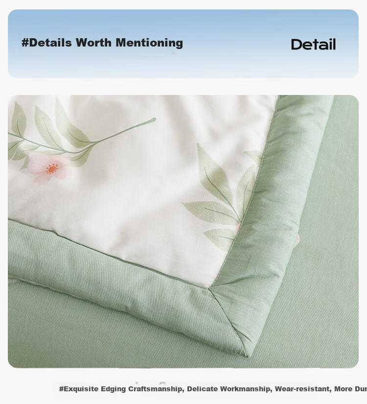 MUJI [Inside and Outside 100% Cotton] Class A 100% Xinjiang Cotton Quilt Pure Cotton Air Conditioning Quilt Summer Quilt Core 200*230cm 12