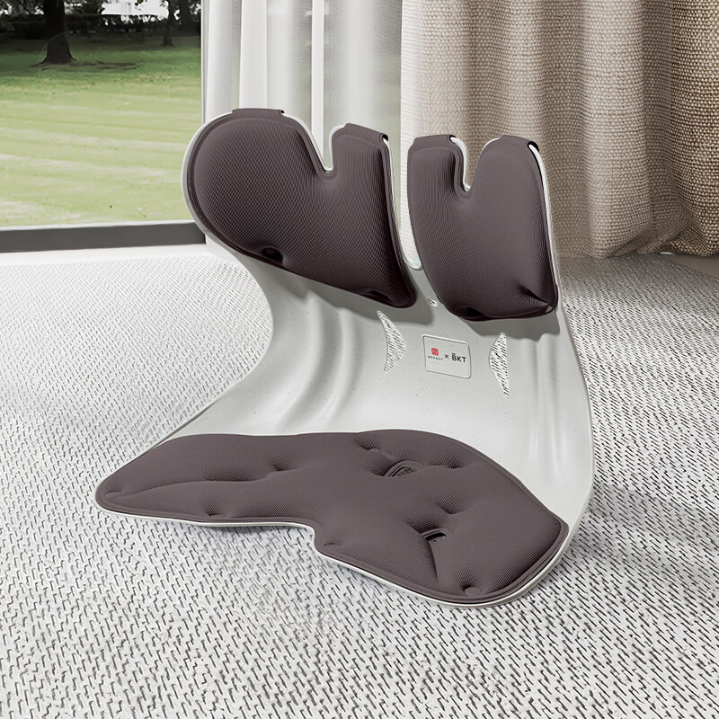 BKT Lumbar Support Cushion Ergonomic Backrest Large Chair Cushion Long Sitting Essential Car Seat Cushion Gift Must-Have