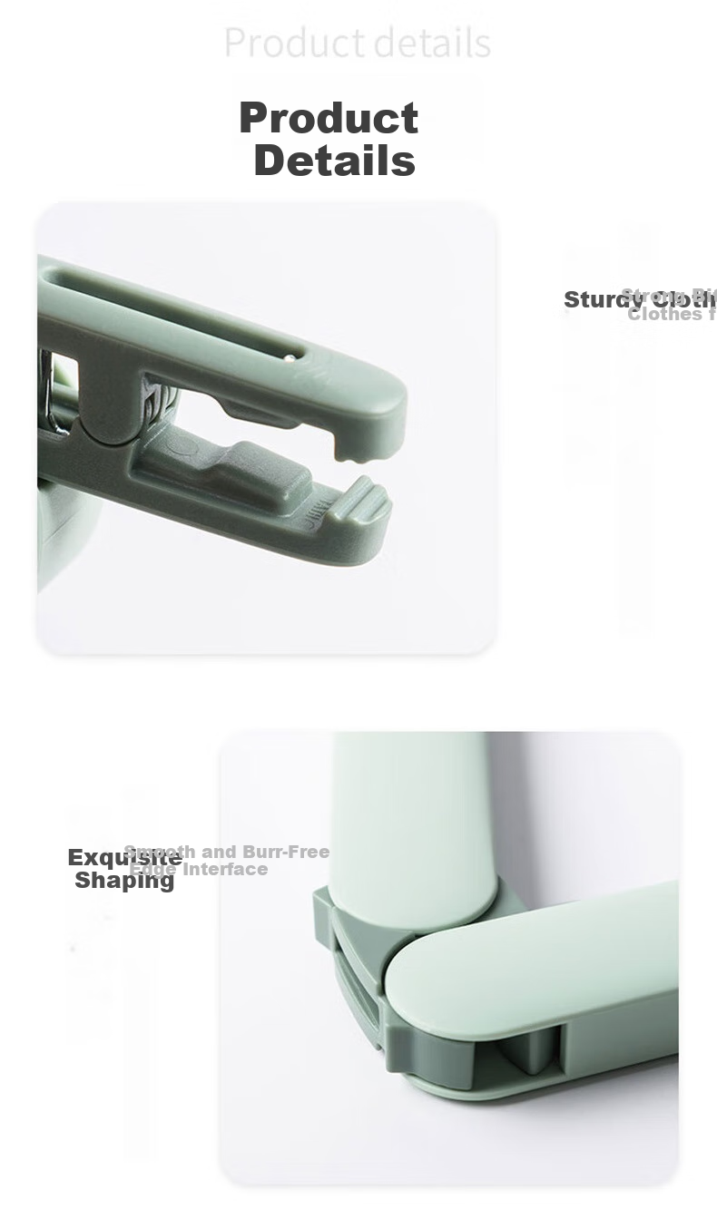 JEKO&JEKO Foldable Hangers, Portable Travel Hotel Drying Rack, Collapsible Non-Slip ABS Plastic Storage 6