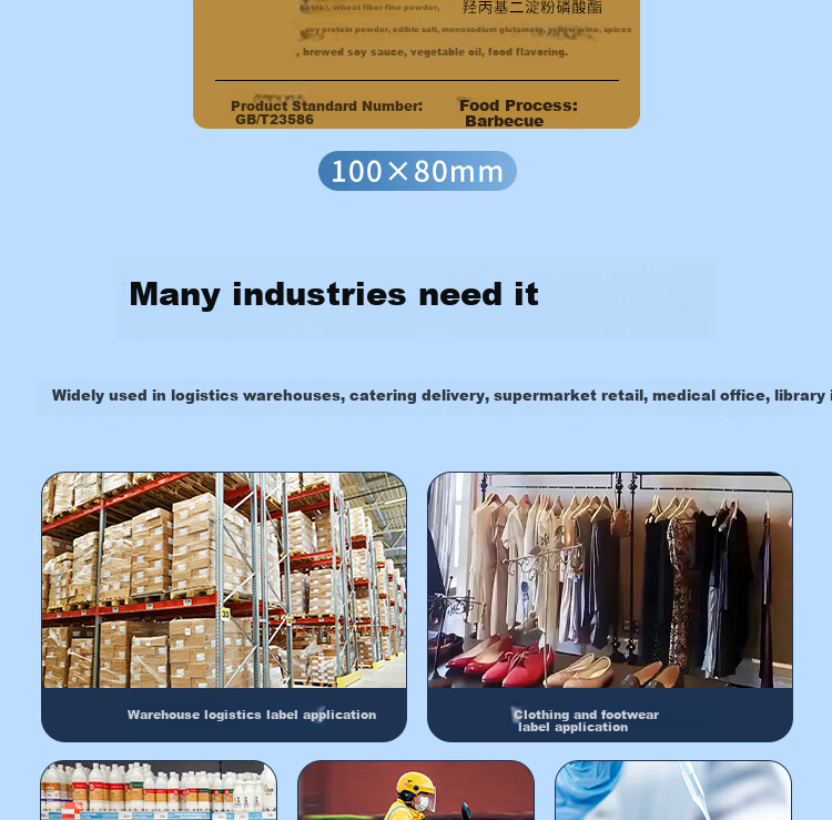 Surada 60x40mmx800 Colored Thermal Label Paper, Pink Thermal Paper, Colored Label Paper, Colored Thermal Printing Paper, Self-Adhesive Label Roll, BQ-0165 13