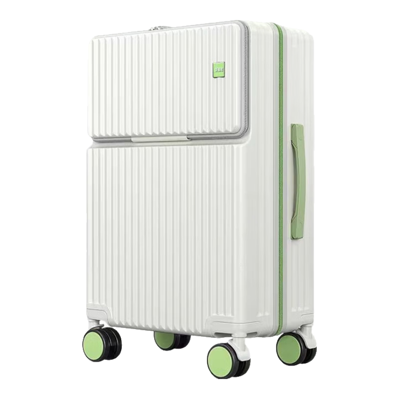 Semir Front-Opening Luggage, Large Capacity Suitcase, Unisex Trolley Case with Password Lock, Convenient Access, 28 Inches