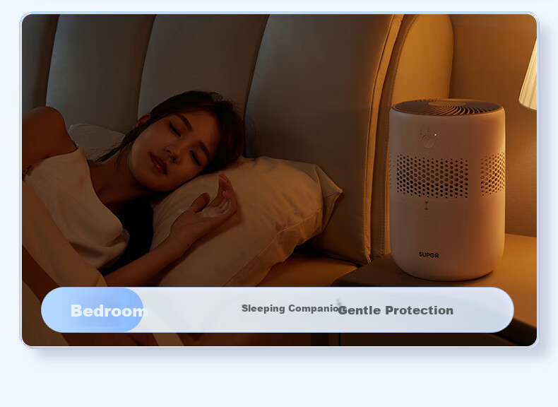 SUPOR Humidifier, No-Mist Hot-Selling, Quiet Operation, Large Capacity, High Mist Output, for Office And Bedroom Use, Home-Use Mist-Free Humidifier, Air Conditioner Fan Companion, 33A 18