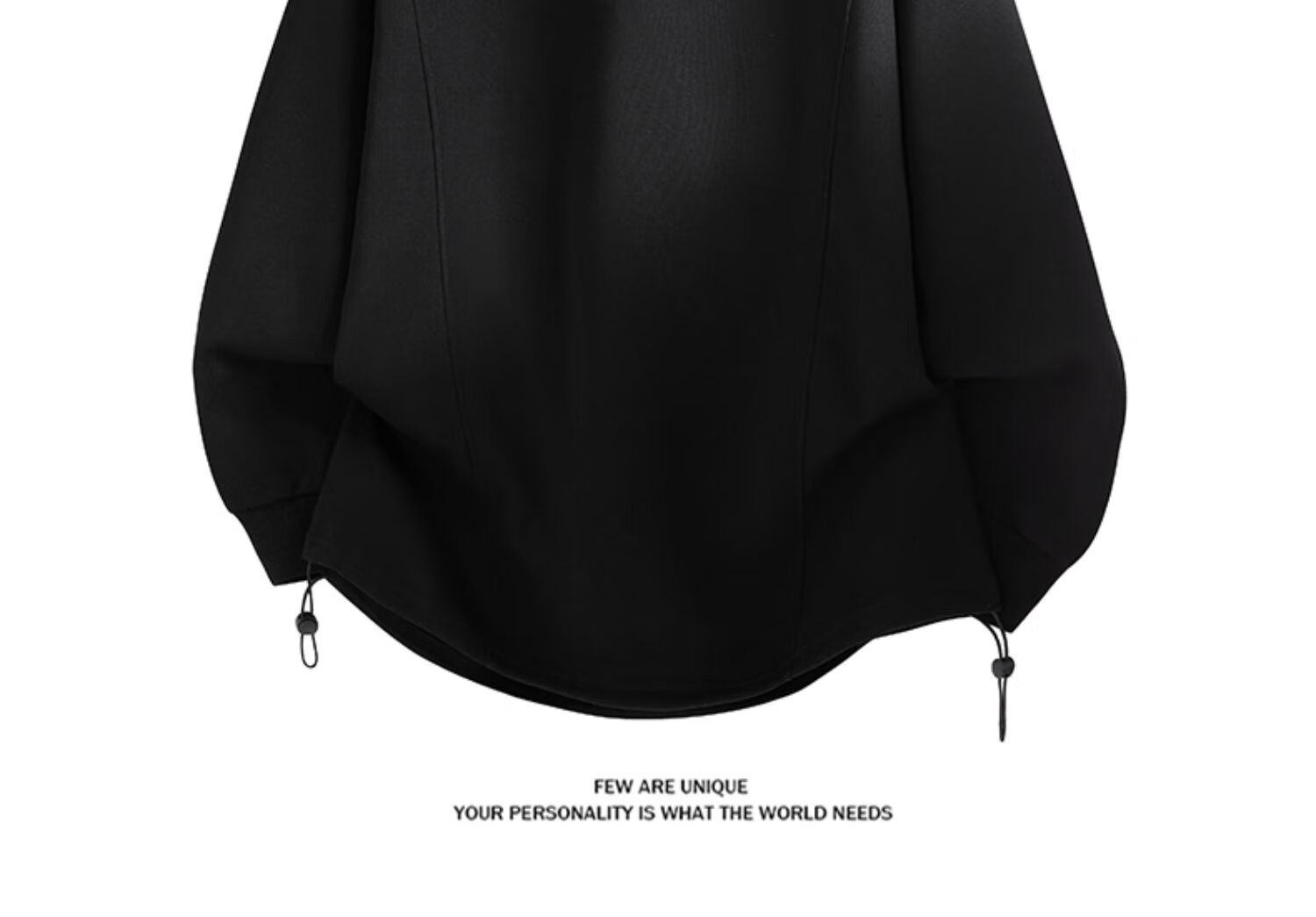 Dingfengbaoluo Men's American Style Half-Zip Hoodie Summer Loose Casual Stand Collar Long Sleeve Top XMY67 Black 3XL 7