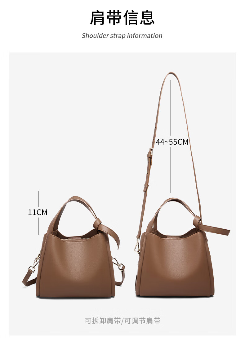FOXER Leather Women's Large Capacity Shoulder Bag Crossbody Handbag Luxury Gift for Girlfriend 7