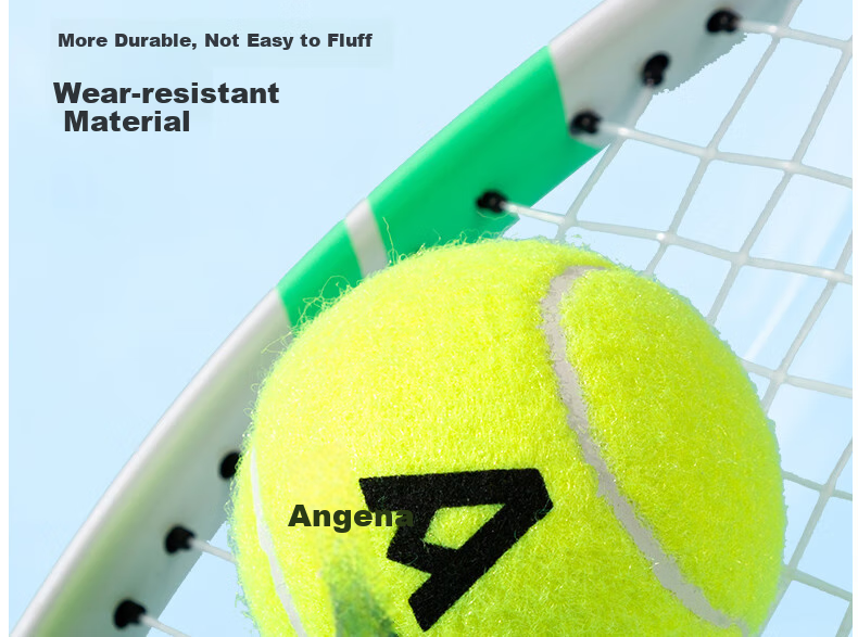 Deli & Angenette Three Training Tennis Balls (Free Gift) 10