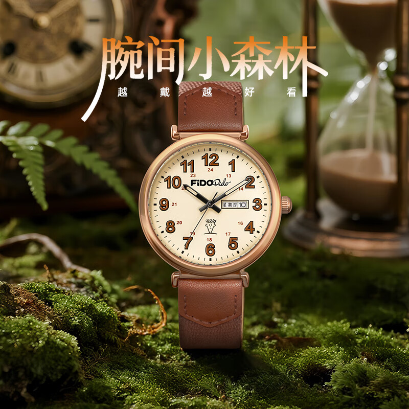 FIDO DIDO Unisex Student Quartz Watch FD2375-RL4 for Primary and Secondary School Exams Birthday Gift