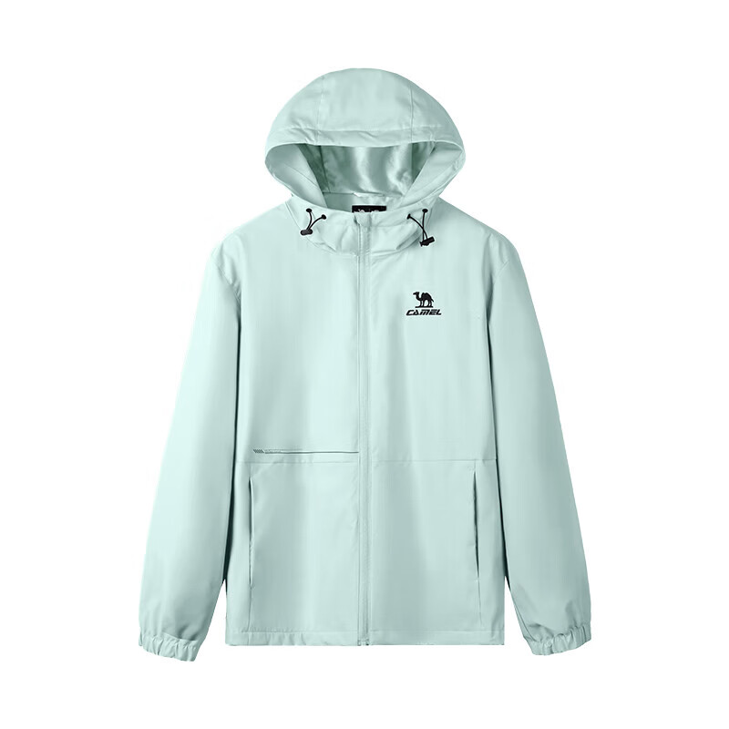 CAMEL Sports Jacket, New Style for Men And Women, Spring And Autumn Collection, Slim Fit, Fleece-Lined Casual Jacket, Outdoor Water-Repellent Hiking Wear, Windbreaker