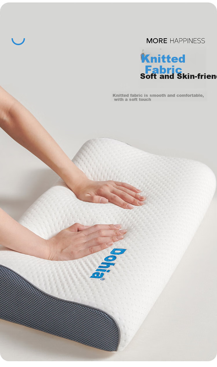 Dohia Slow Rebound Memory Foam Pillow, Deep Sleep Zoned Adult Cervical Pillow Core, 60*40cm Single Piece 8