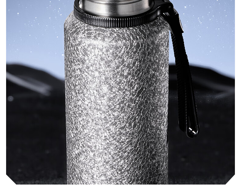 NRMEi Insulated Water Bottle Men's Large Capacity 72-Hour Long-Lasting Titanium Coated Tea Separation Steeping Cup for Women 5