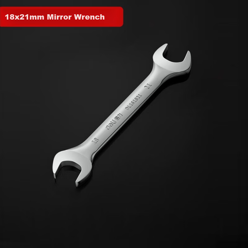 DELIGONGJU Deli Mirror Double Open-End Wrench 5.5x7mm DL160507
