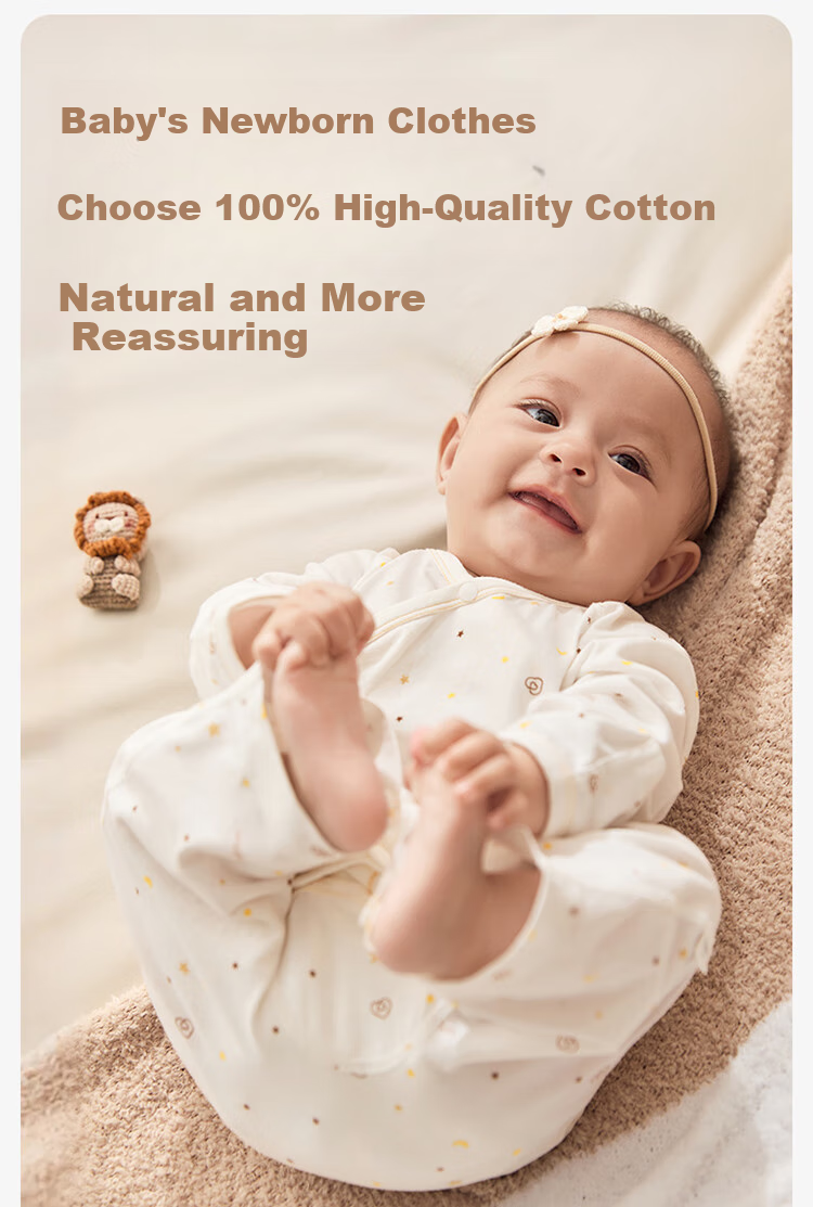PurCotton Maternity Hospital Bag Baby Clothes Newborn Full Set Cotton Soft Towel Gauze Bath Towel Romper Maternity Gift 1