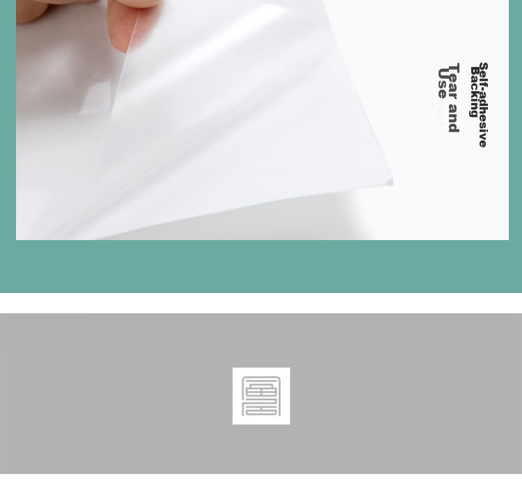 FOOJO Transparent Kitchen Oil-Proof Sticker, Heat-Resistant PET Waterproof And Moisture-Proof Cabinet Protection Film, Cupboard Sticker, 40cm*5 Meters 16