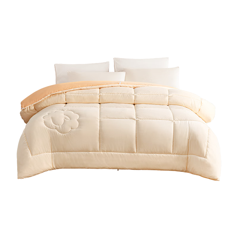 JD Original Imported 51% Dormitory Wool Comforter Pro Class Duvet Air Conditioning Quilt - Spring And Autumn Comforter 2x2.3m Approximately 4.8 Ji
