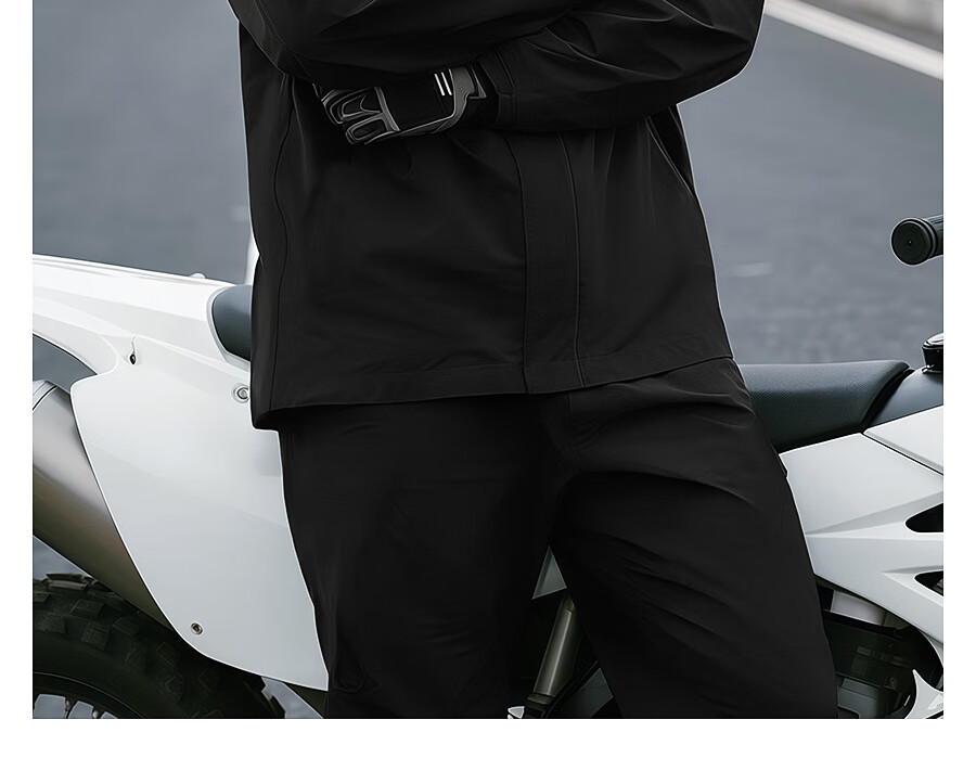 KEYRU Motorcycle Raincoat Electric Vehicle Rider Rain Suit Set Unisex Delivery Split Type Heavy Rainproof 33