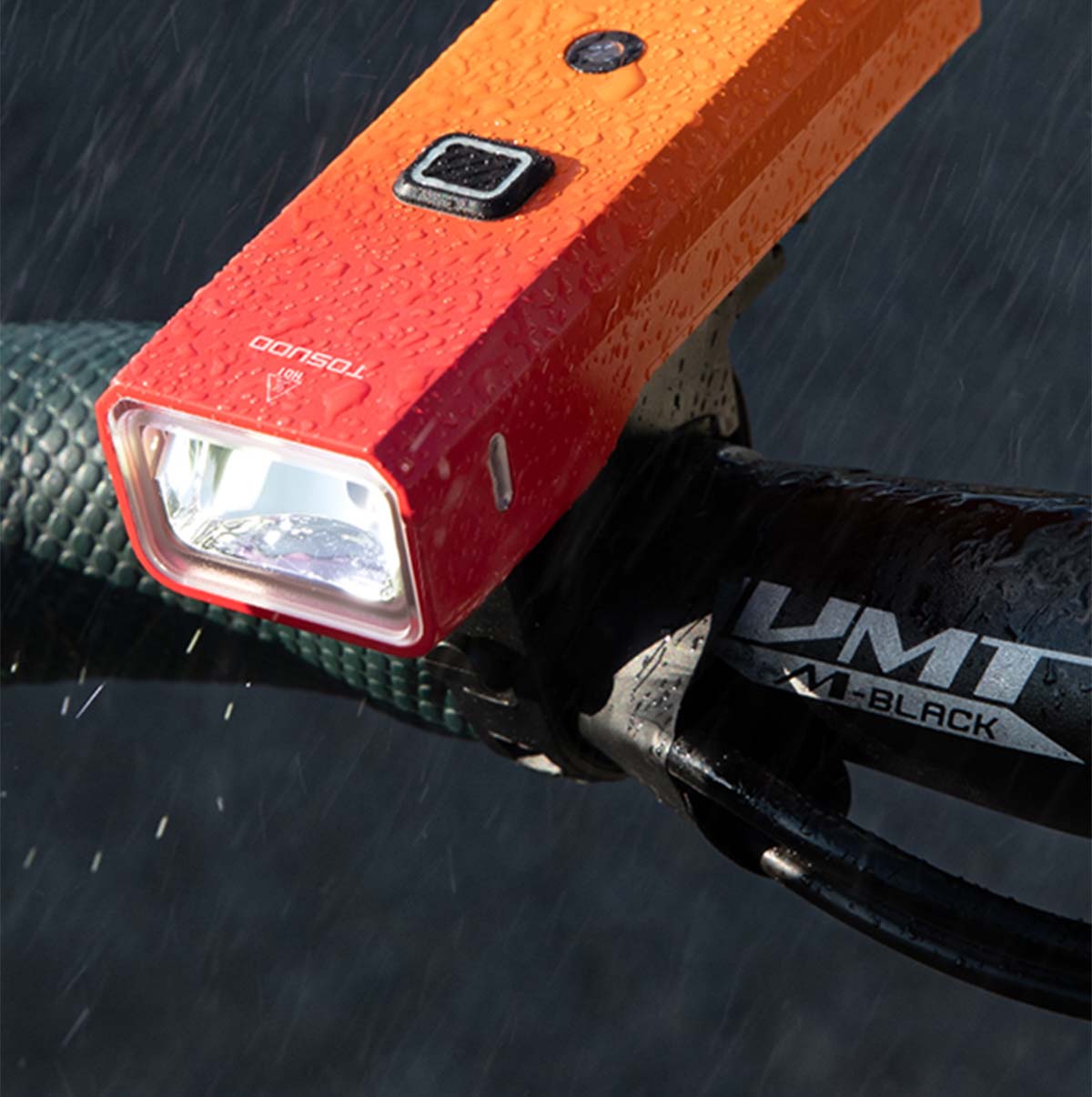 Tasiduizhang Bicycle Front Light, Children's High-Intensity Waterproof Flashlight, Road Bike Night Lighting Equipment, Night Riding Light for Bicycles 2