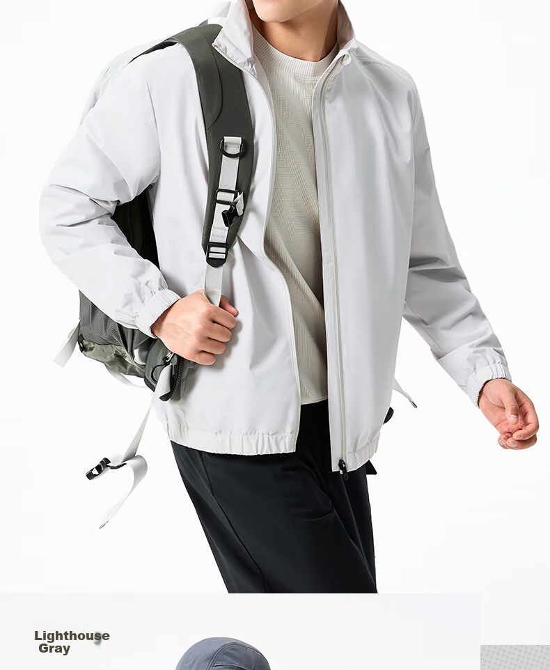 361° Men's Jacket, Spring And Summer, Water-Repellent, Stand-Collar, Sports Outdoor Jacket, Windbreaker for Men, 652534603-1 17