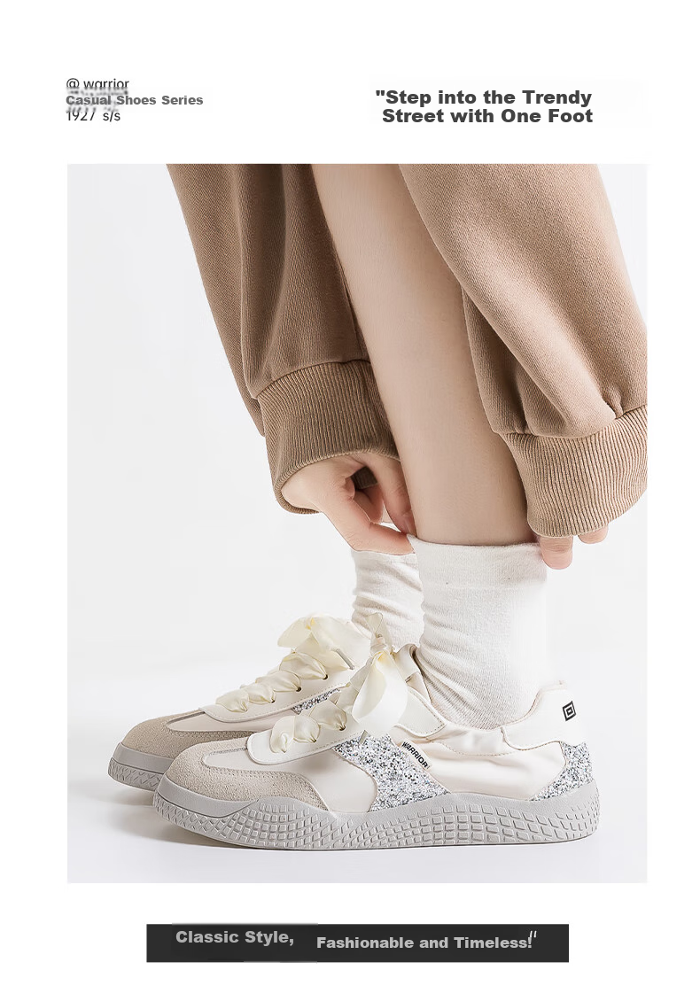 Huili Official Women's Sneakers, New Spring 2026 Style Dexun Shoes, Retro Simple Women's Shoes, Beige Gray, Size 37 9