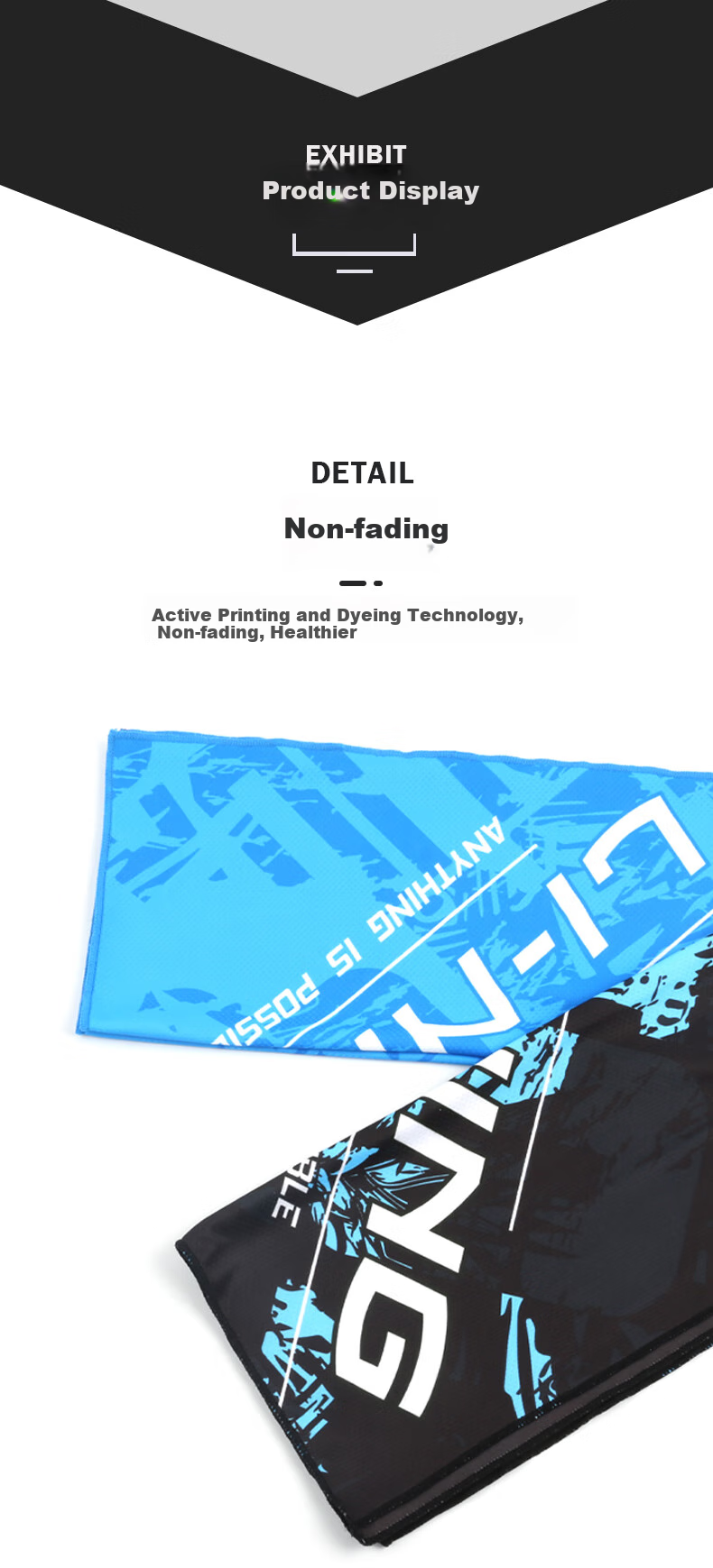 Li-Ning Cooling Sports Towel, Fitness Refreshing Heat Relief Towel, Sweat-Absorbing Quick-Drying Ice Cool Towel 801-1 7
