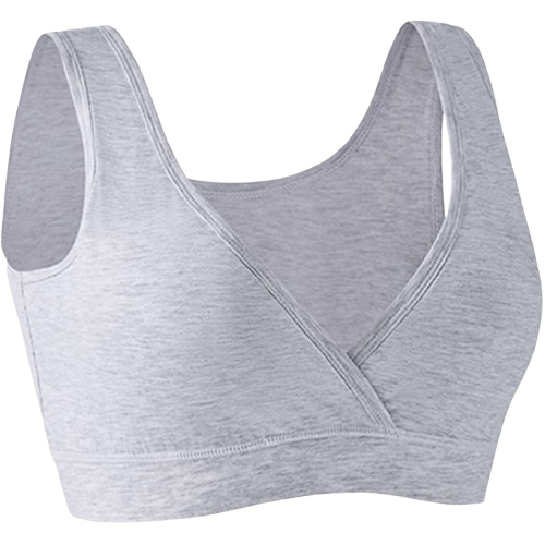 JOYNCLEON Maternity Nursing Bra Sleepwear Light Gray XXL Jwx193139