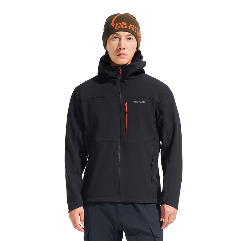 TOREAD Men's Softshell Jacket Autumn Winter Outdoor Sports Warm Coat TAEEAN91053