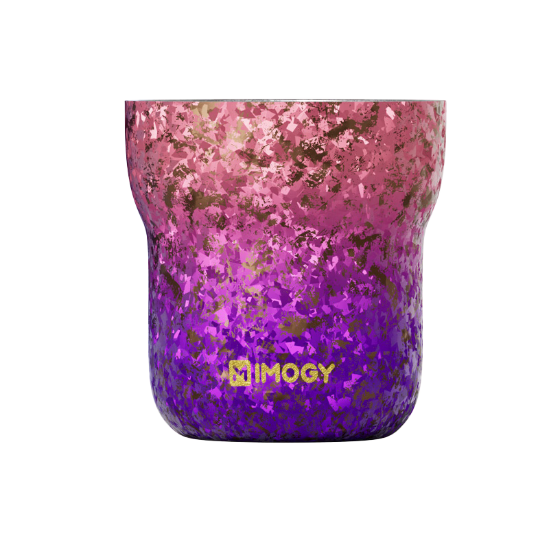 IMOGY Pure Titanium Insulated Mug for Women Holiday Gift Portable High-End Tea Steeping Cup Home Use Stylish Double-Layer Water Bottle