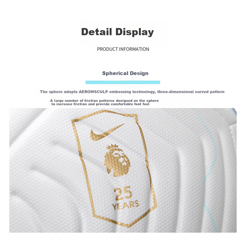 NIKE Adult Men's Training Match Soccer Ball Youth Campus Standard Size 5 Football HV4386-104 3