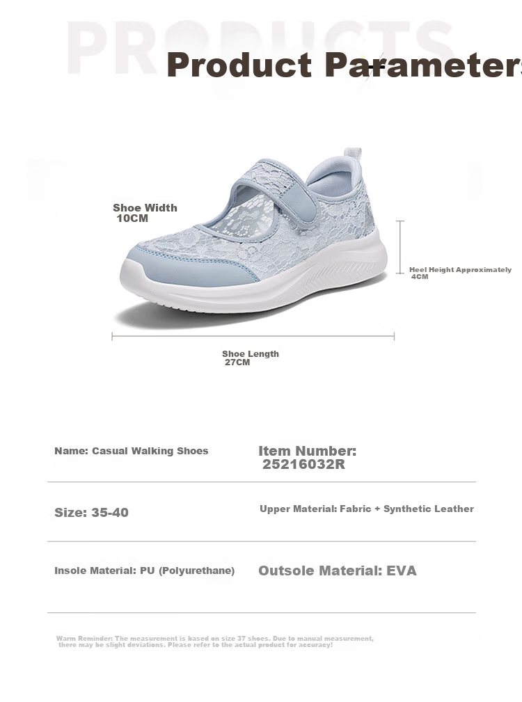 Zulijian Genuine Elderly Shoes, Autumn Lace Breathable Lightweight Casual Women's Shoes, Non-Slip Soft Sole Shoes, Comfortable Slip-On Mom Shoes 4