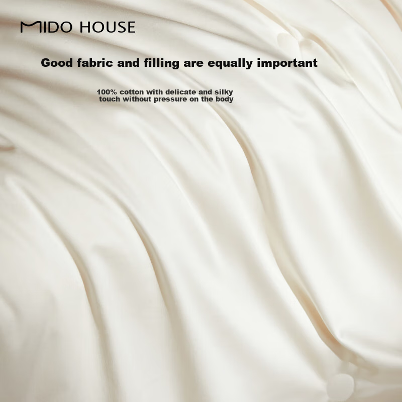 Одеяло MIDO HOUSE, 200x230 см, 50% соевое волокно, 50% хлопок, всесезонное