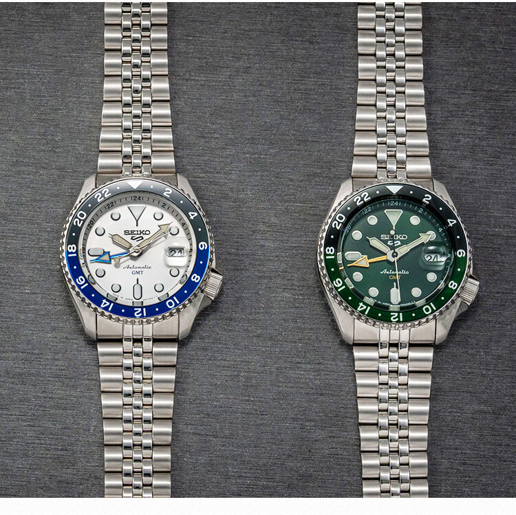 SEIKO 5 Sports Waterproof Mechanical Wristwatch, Fashionable Men's Steel Strap Watch, Holiday Gift, SSK035K1 2