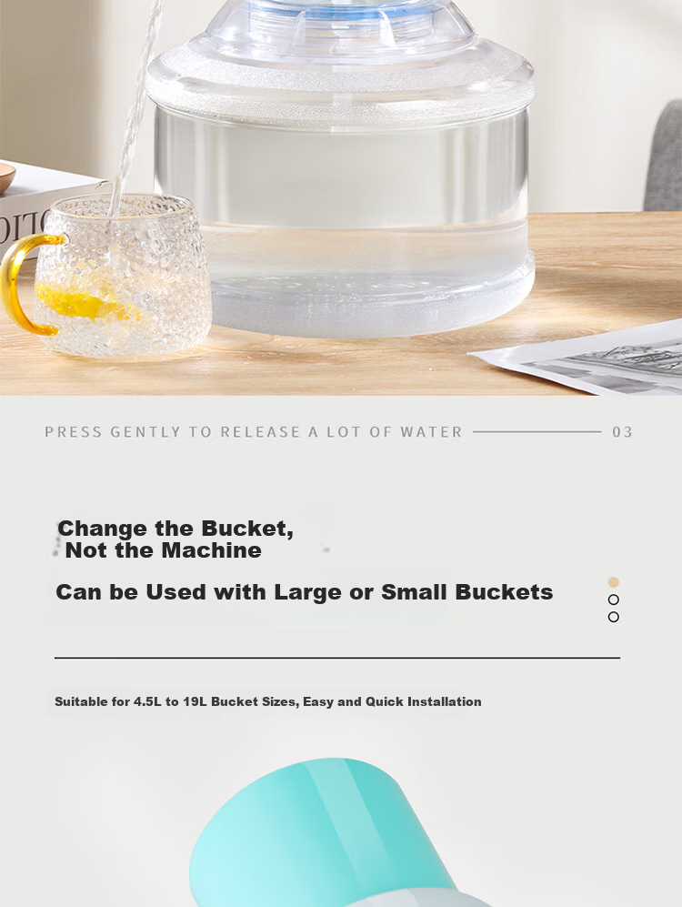 BJ Water Pump, Bottled Water Pump, Manual Water Pressurizer, Water Lifter, Household Water Pumping Device 4