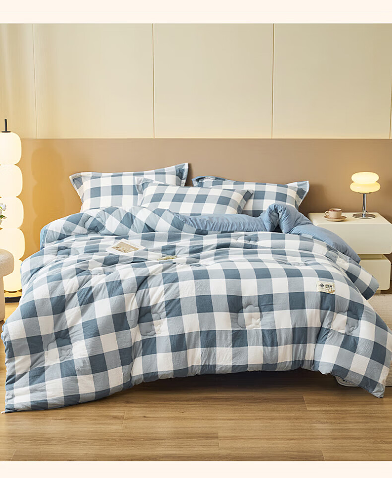 Grace 10A Antibacterial Xinjiang Cotton Quilt Double Home Use Four Seasons Cotton Quilt Core Spring and Autumn Quilt 200*230cm 5 Jin 14