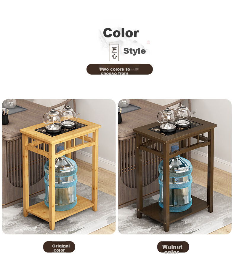 Taomengju Tea Rack, Small Home Tea Table, Multifunctional Tea Pot And Kettle Integrated Stand, Modern Coffee Table Storage Shelf, Small Tea Table 13