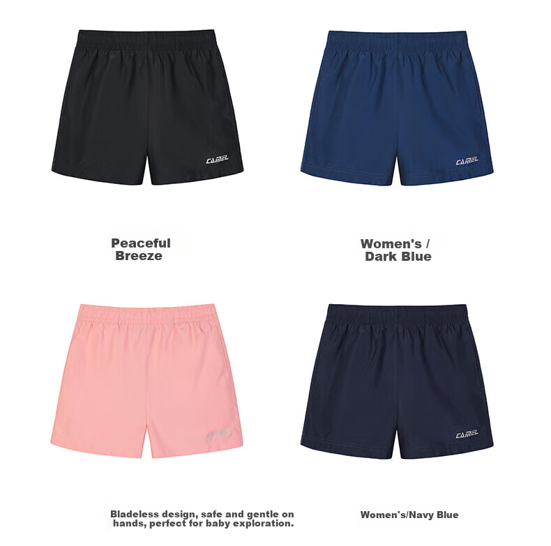 CAMEL Quick-Dry Shorts for Men, Summer New Style Breathable Casual Woven Running Sports Fitness Loose Ultra-Thin Five-Point Pants 20