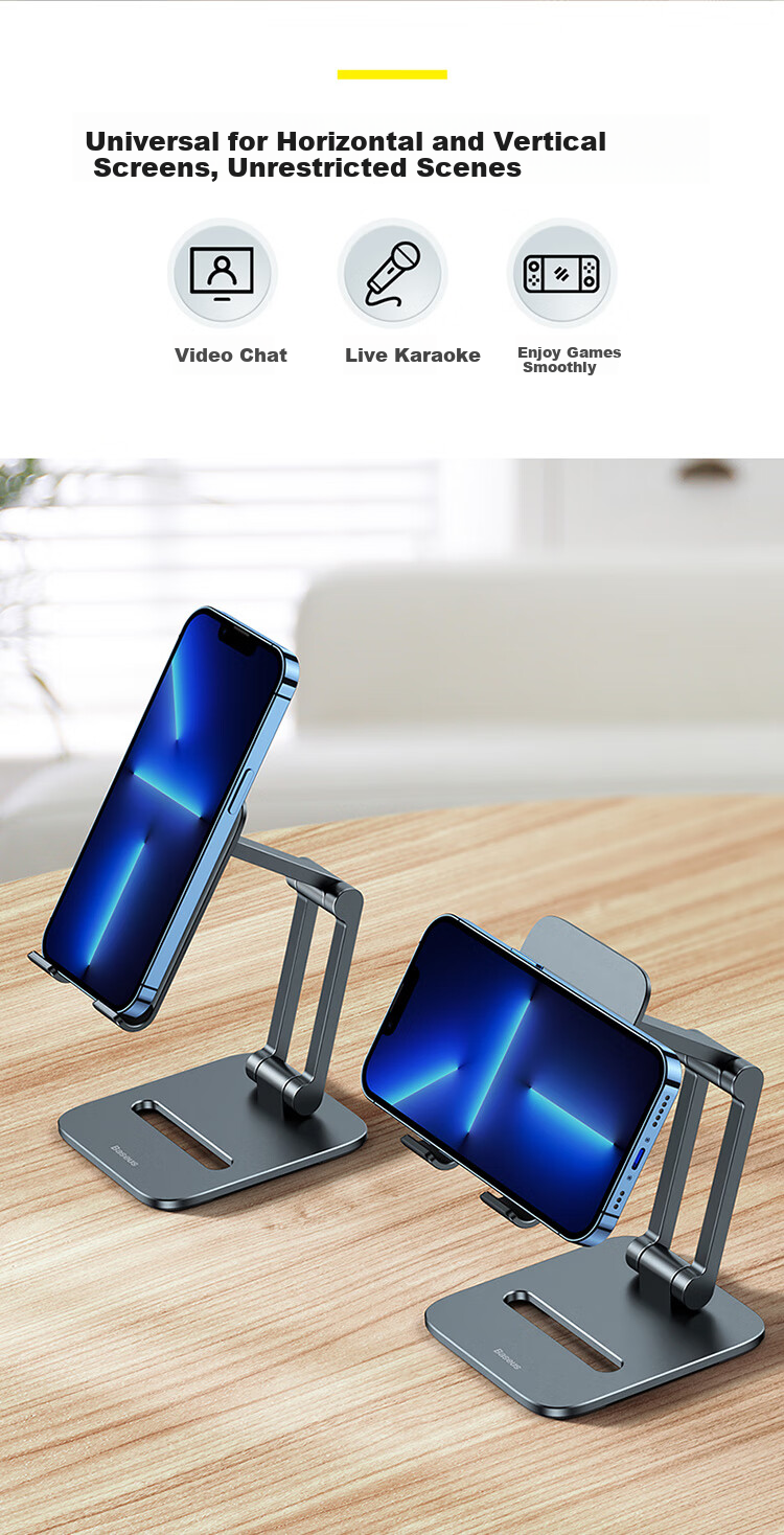 Baseus Electric Bike Phone Holder, Bicycle Riding Mount, Motorcycle Outdoor Navigation Fixator, Food Delivery Rider Courier Rack, Shock-Absorbing Non-Slip Cycling Equipment Universal 10