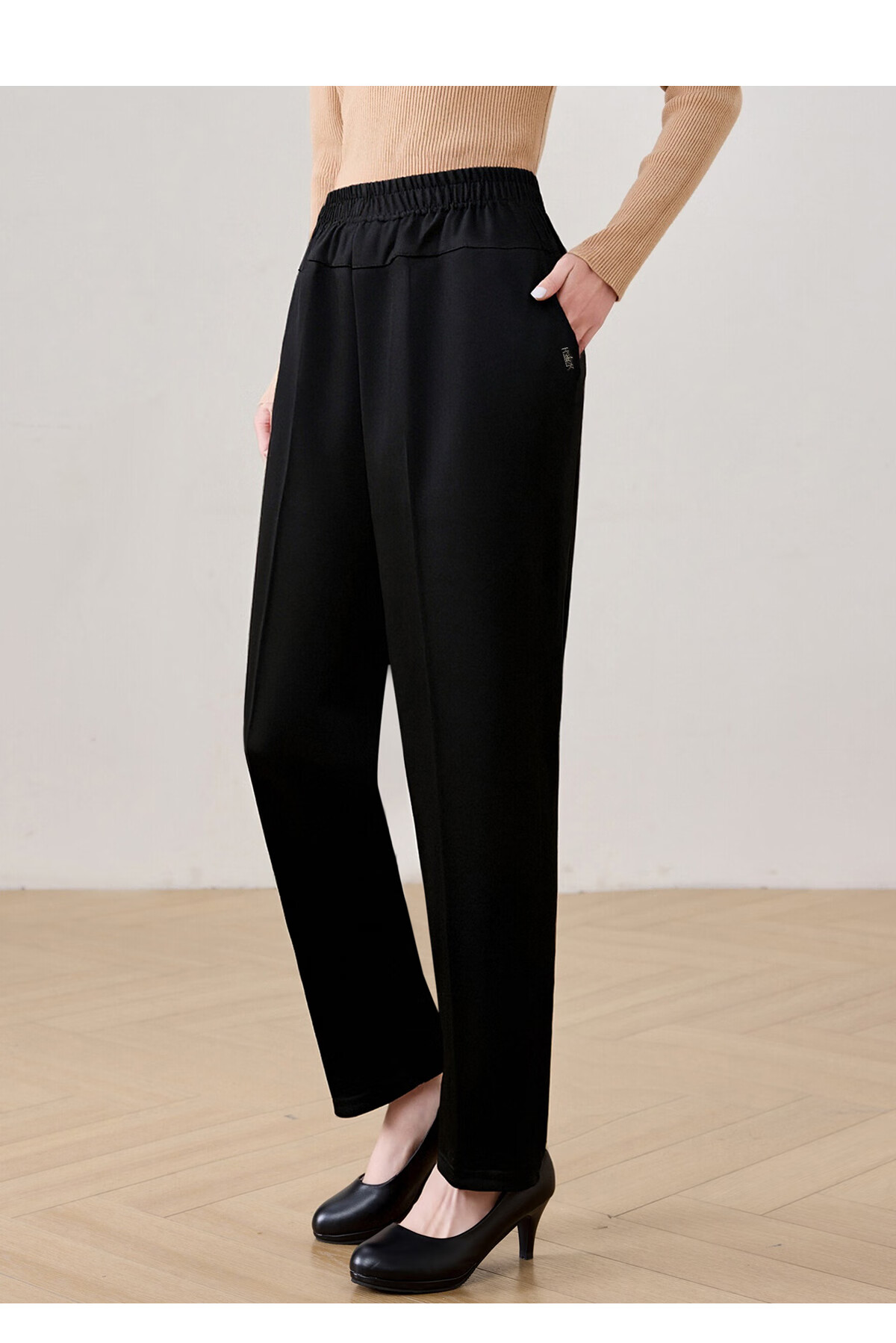 Yuzhaolin Summer Pants for Middle-aged and Elderly Women Thin Casual Trousers YT22KZ7 12