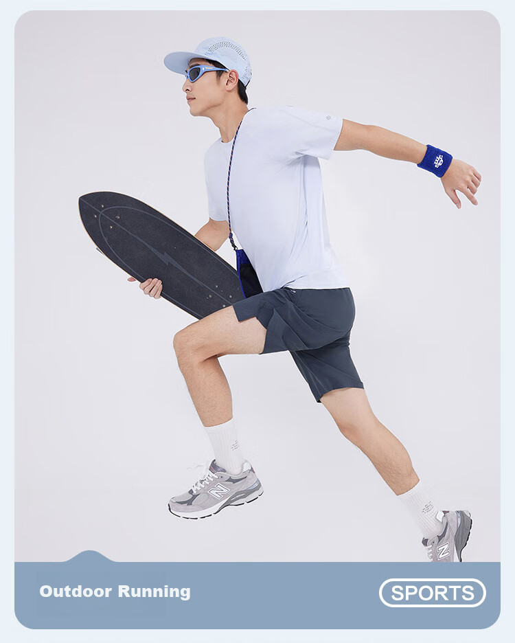 JD Original [UPF100+] Cool-Feeling Sun Protection Sports T-Shirt for Men, Quick-Dry Air Conditioning Running Short-Sleeve Men's T-Shirt, Light Gray, M 10