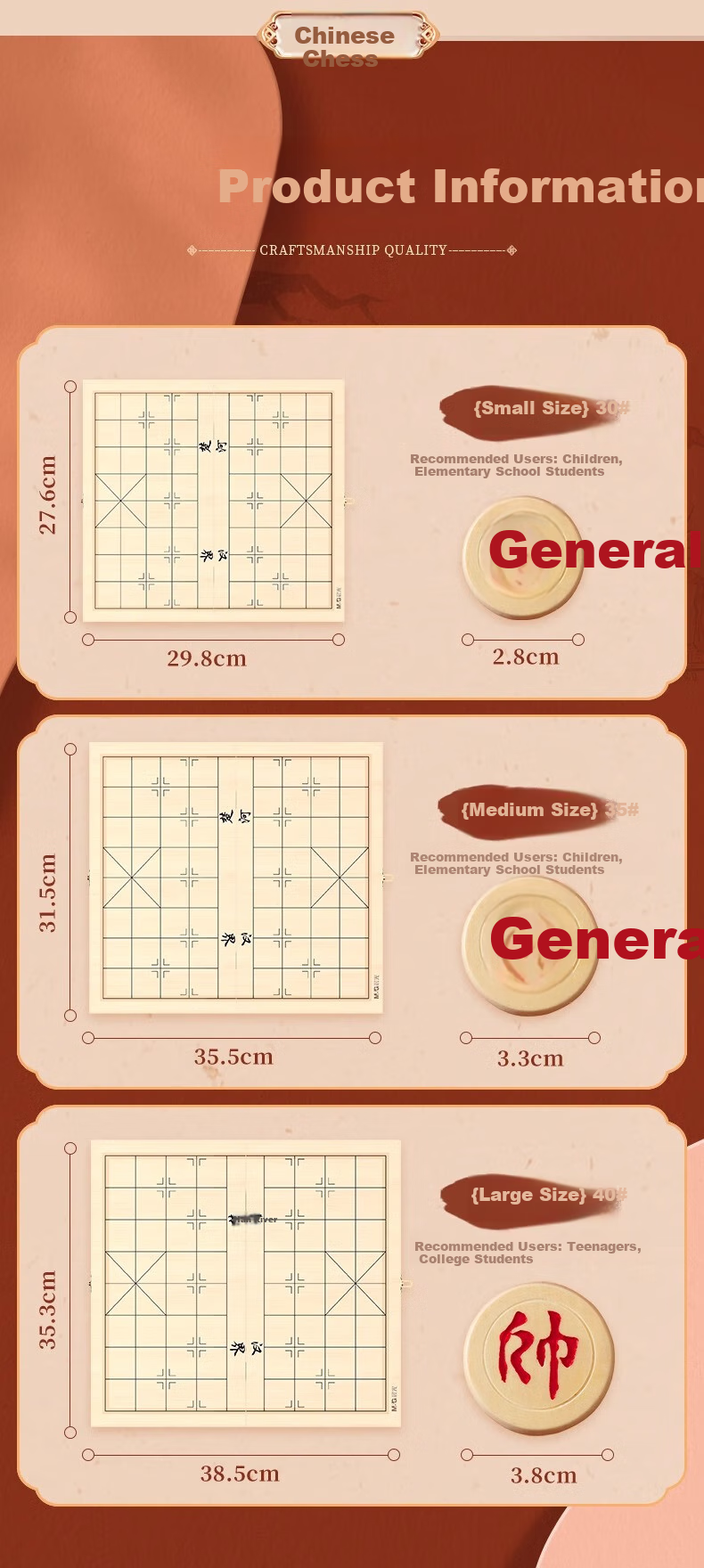 M&G Stationery Chinese Chess, Children's Magnetic Board Game, Portable Folding Magnetic Set for Elementary School Students, Small Size Birthday Gift 9