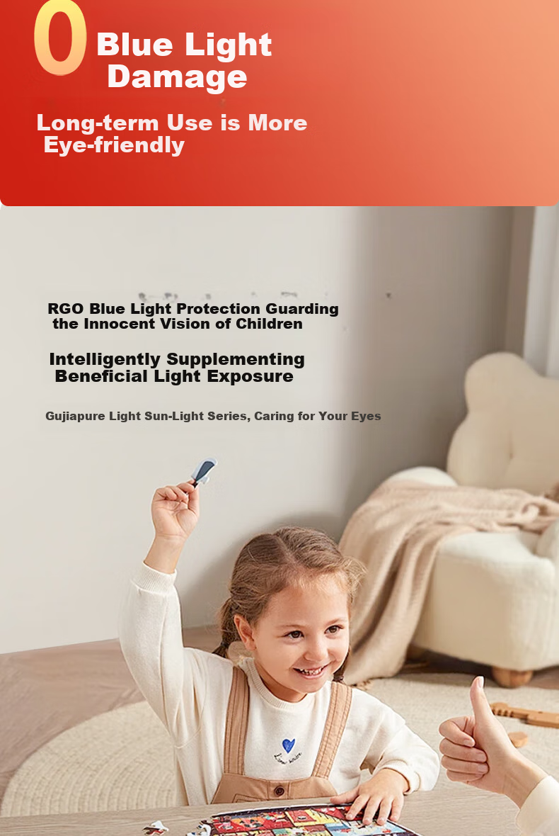 GUJIA LED Ceiling Light, Eye-Protecting Puri Light Source, Nordic Living Room Lighting Fixture, Three-Bedroom Two-Living Room Package [Installation Included] 16