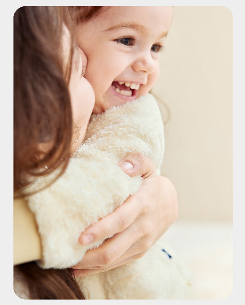 Babycare Kids Soft Plush Thickened Autumn Winter Casual Jacket Sleepy Panda 100 11