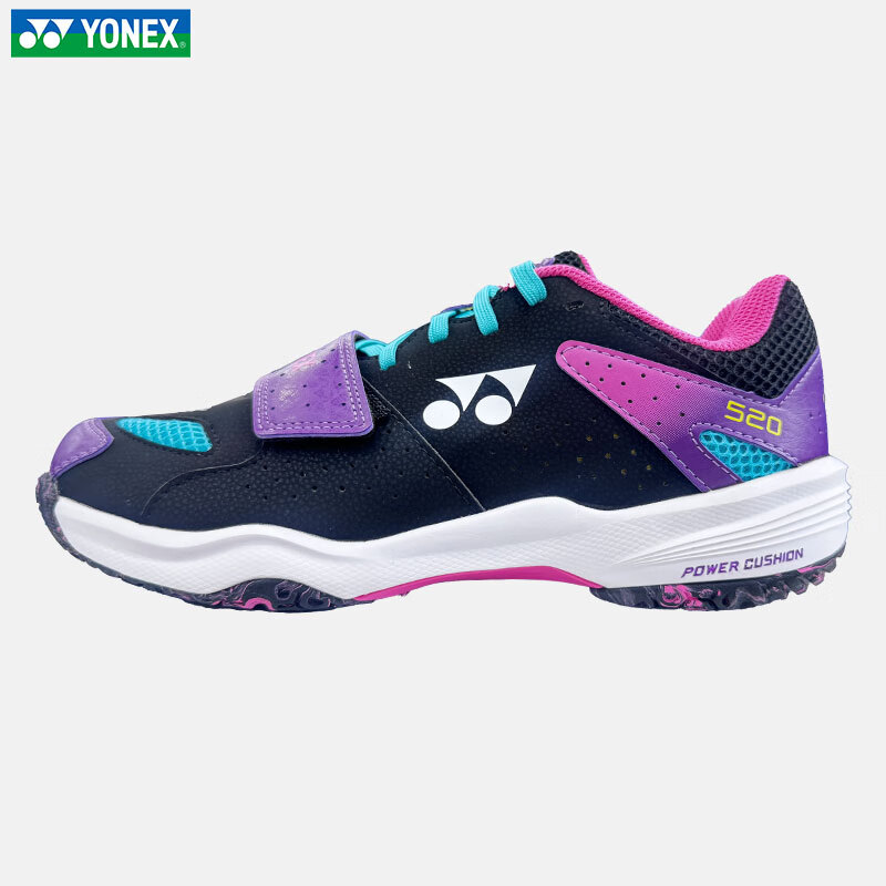 YONEX Badminton Shoes Spring Summer Professional Competition Training Cushioning Breathable Sports Shoes SHB520WCR White Blue Size 43 10