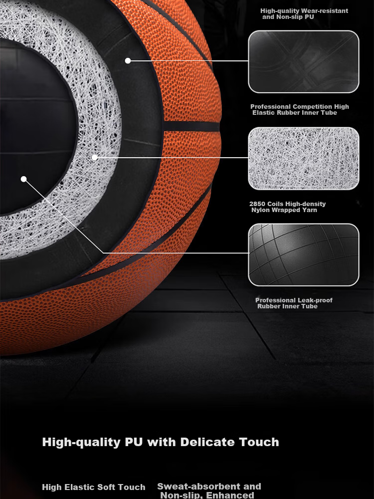 ANTA Kids Basketball No.5 Indoor Outdoor Wear-Resistant Cement Court Youth Primary School Outdoor Size 5 Gift Basketball 5