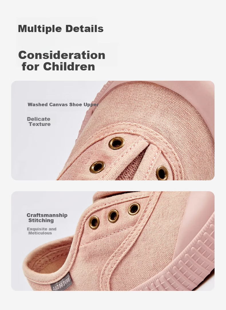 DAVE & BELLA Children's Canvas Shoes Spring 2024, Boys' Casual Shoes, Girls' Trendy Sneakers, Soft-Soled Shoes for Toddlers 7