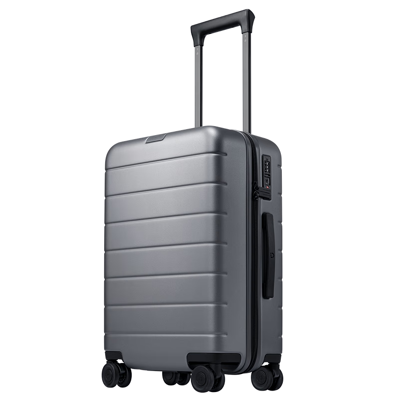 Mijia Xiaomi Luggage, 20-Inch Carry-On Suitcase, PC Travel Case, Small Password Lock Suitcase for Men And Women, Gray Color