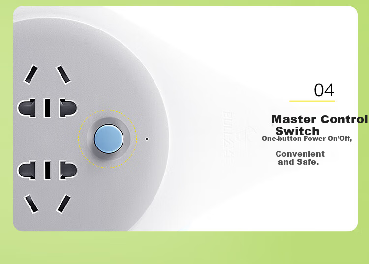 BULL Overheat Protection Cable Reel Socket/power Strip GN-8030, 4 Outlets, 30 Meters Cable Reel, for Engineering Use 15