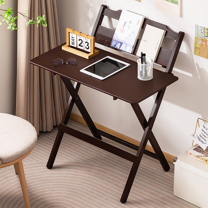 Laozhujiang Foldable Desk for Children's Study Room, Computer Workstation, Office Desk without Installation, Home Bedroom Writing Small Integrated Desk