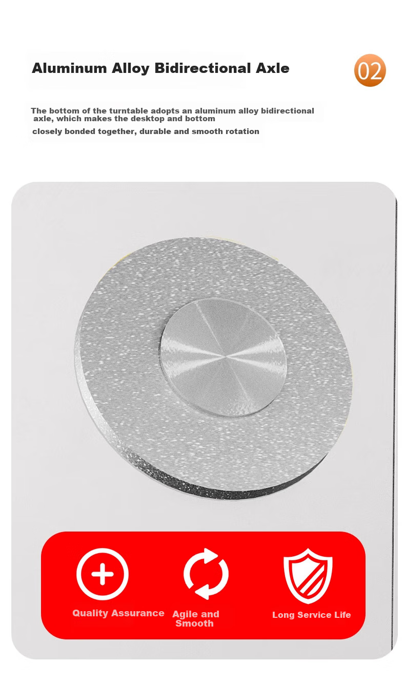 Yilinju Dining Table Lazy Susan, Tempered Glass Turntable for Home Use, Round Table Rotating Plate, Household Dining Table Swivel Plate, Home Use 98 7