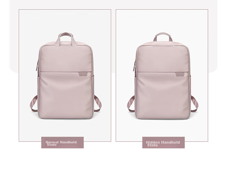 GOLF Backpack for Women, 14/15.6-Inch Apple Laptop Hidden Handheld Computer Bag, Women's Schoolbag, Business Travel 10